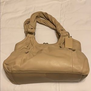 VINTAGE butter soft leather COACH bag